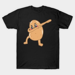 Dancing Steppes Skirting Beaten Dances Potato T-Shirt